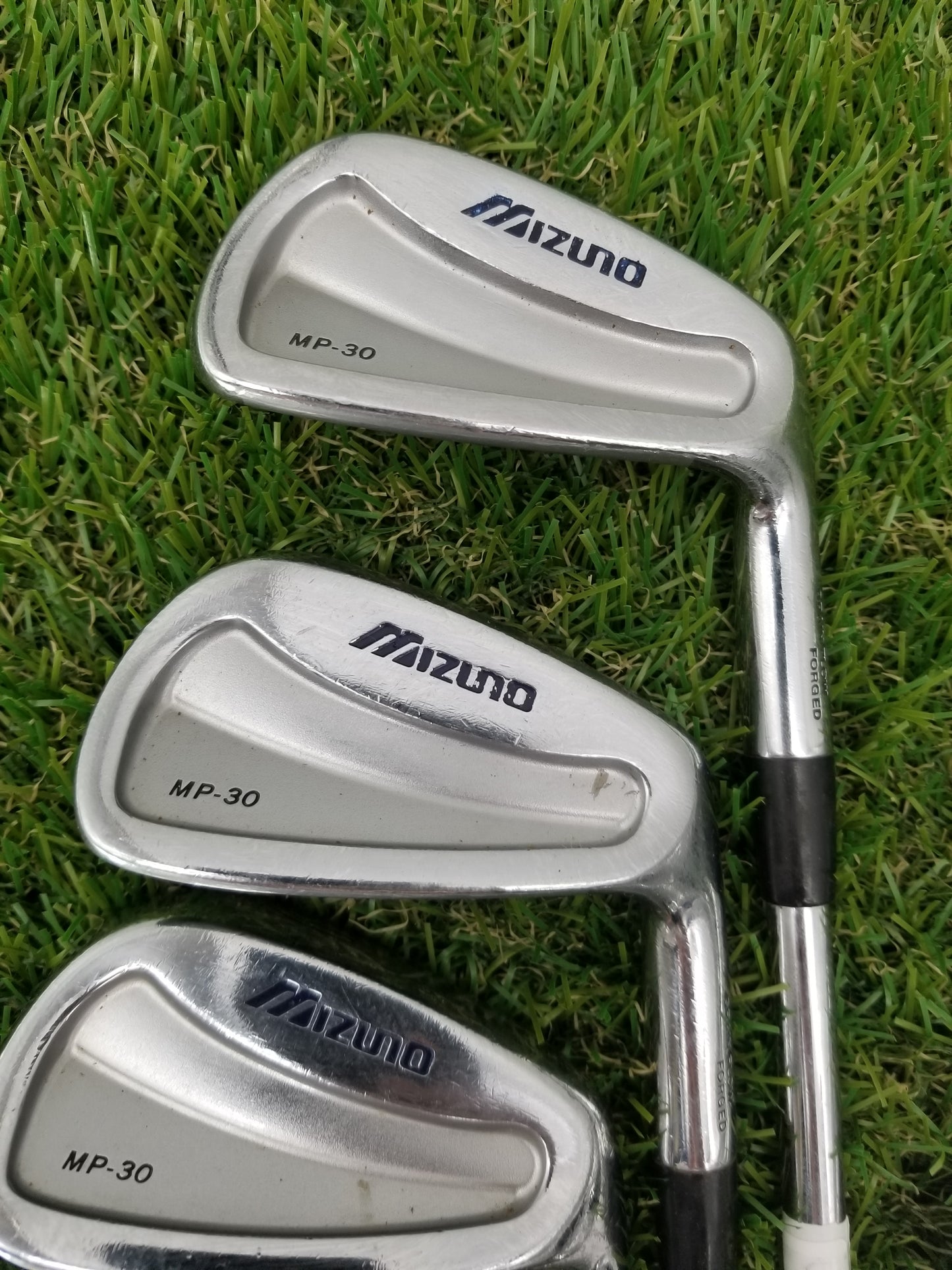 2002 MIZUNO MP30 IRON SET 3-PW XSTIFF FCM RIFLE PRECISION 7.0 FAIR