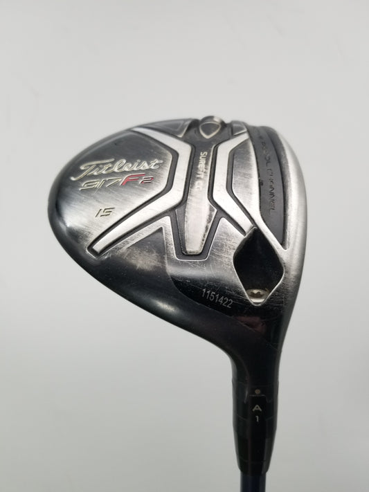 2016 TITLEIST 917F2 3 WOOD 15* STIFF FUJIKURA SPEEDER PRO 85 TOUR SPEC FAIR