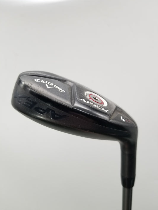 2016 CALLAWAY APEX 4 HYBRID 23* STIFF MITSUBISHI KURO KAGE BLACK 80 GOOD