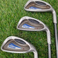 2003 PING G2 EZ IRON SET 6-PW,UW,SW MAROON DOT SOFT REGULAR PING TFC100 GOOD