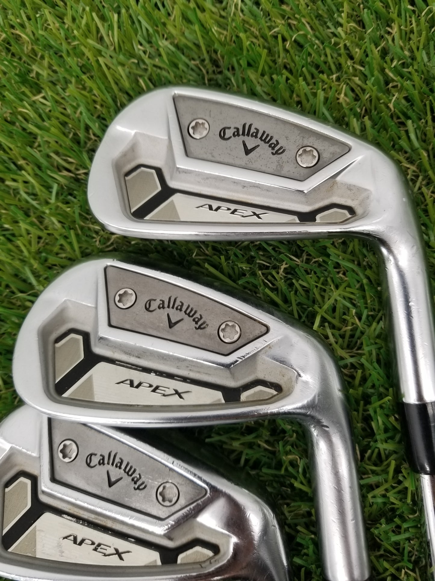 2021 CALLAWAY APEX TCB 21 IRON SET 5-PW STIFF NIPPON N.S.PRO MODUS 3 GOOD