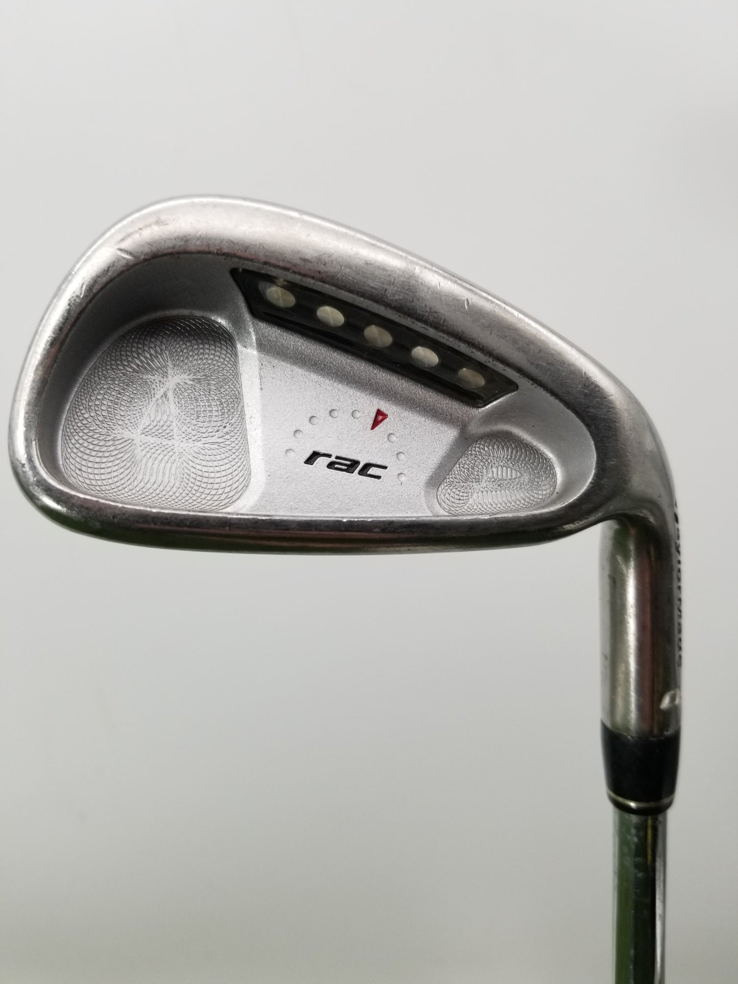 2005 TAYLORMADE RAC OS 6 IRON REGULAR TAYLORMADE LIGHT METAL 95G 37.5" GOOD