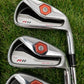 2011 TAYLORMADE R11 IRON SET 5-PW,AW STIFF KBS 90 GOOD