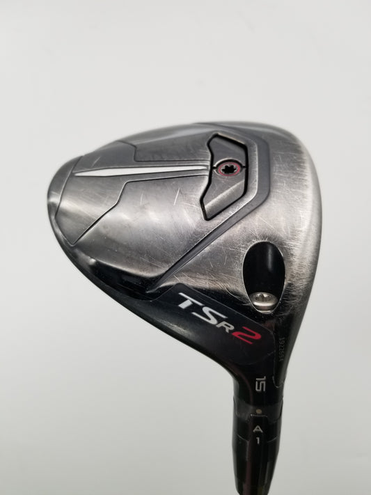 2023 TITLEIST TSR2 3 WOOD 15* REGULAR ALDILA ASCENT 40 GOOD