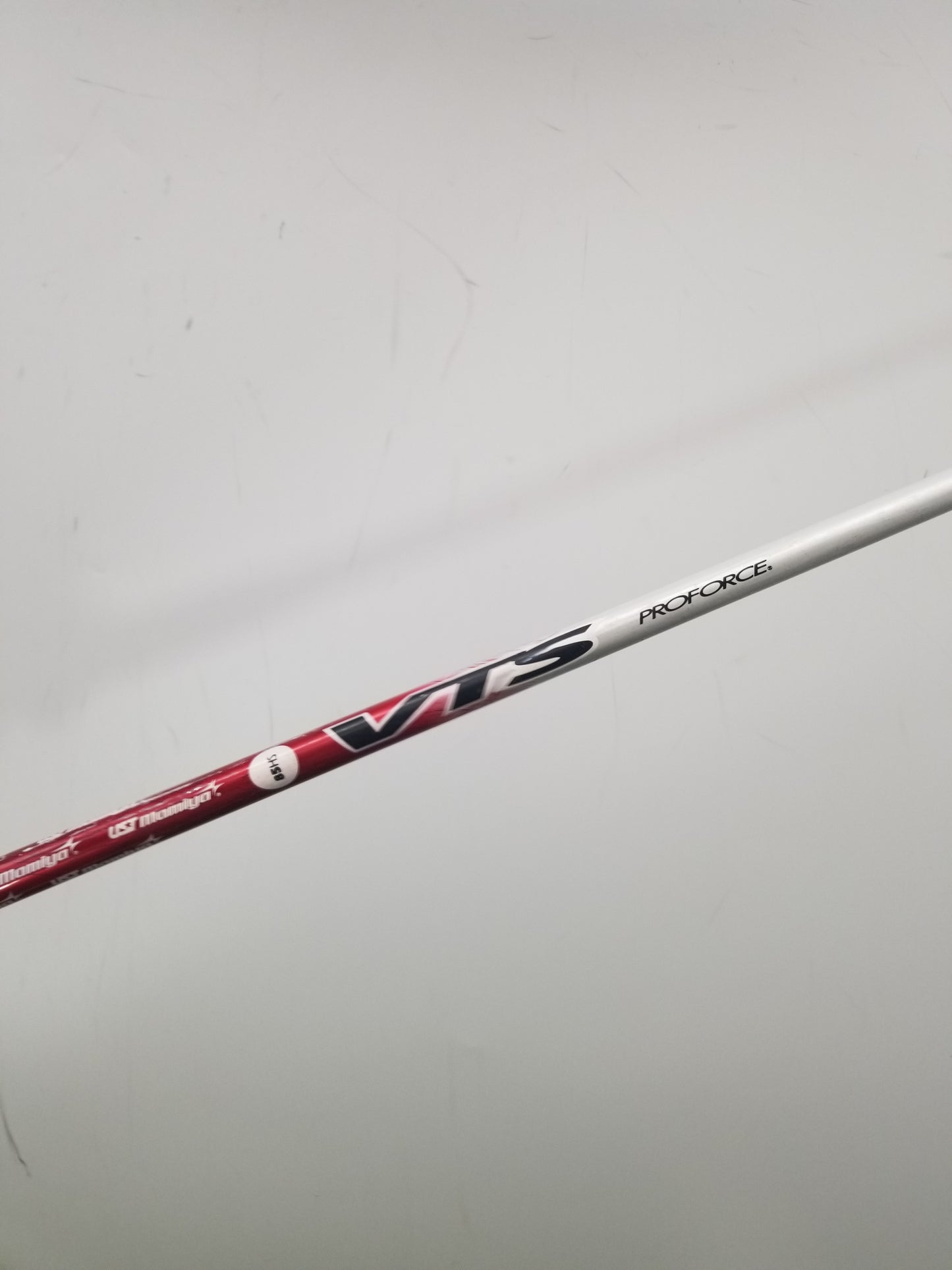 UST MAMIYA PROFORCE VTS RED 85 HYBRID SHAFT STIFF COBRA TIP 81G 39" VERYGOOD