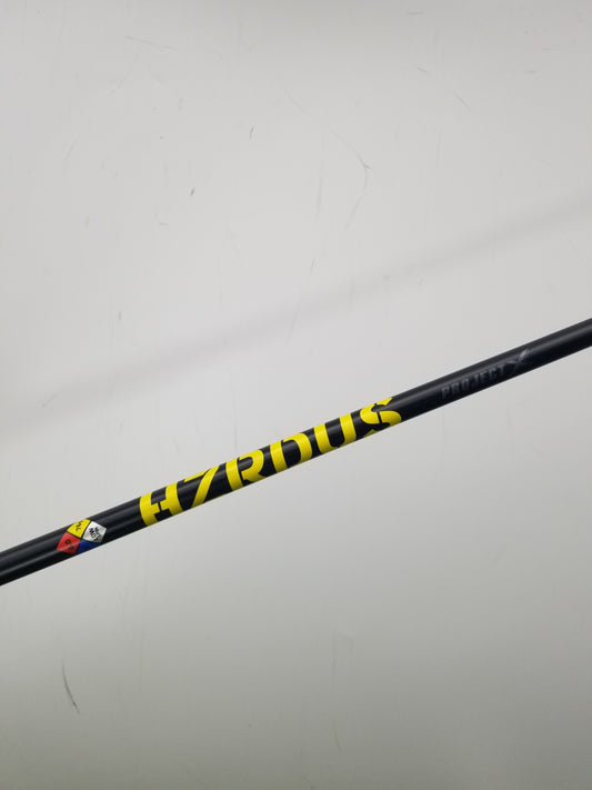 PROJECT X HZRDUS YELLOW DRIVER SHAFT STIFF 76G COBRA TIP 43.5" VERYGOOD