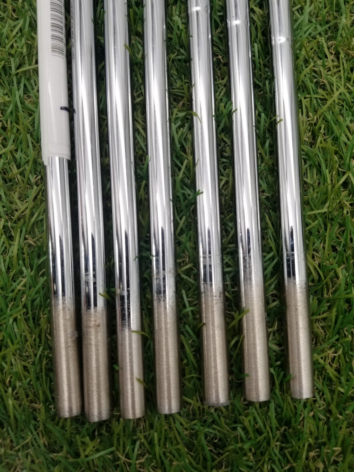 KBS TOUR V 90S 7 PIECE IRON SHAFT SET STIFF .355 TAPER TIP VERYGOOD