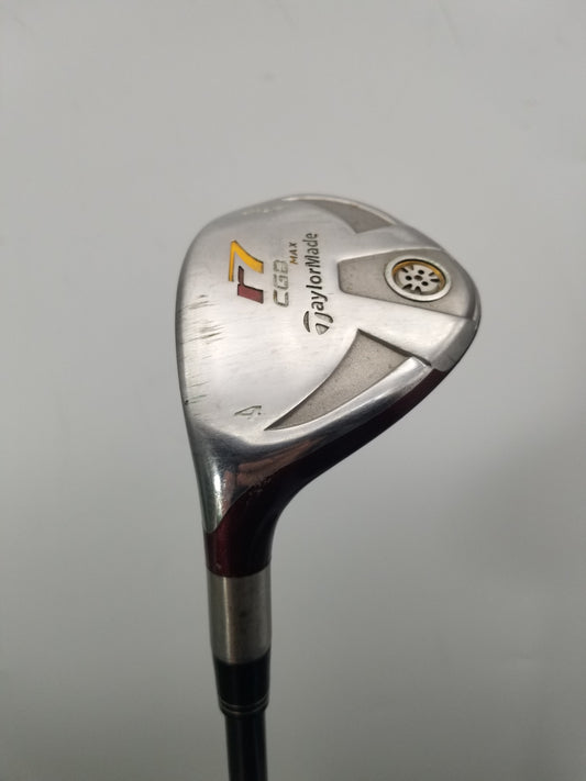 LEFTY 2008 TAYLORMADE R7 CGB MAX 4 HYBRID 22* STIFF REAX SUPERFAST FAIR