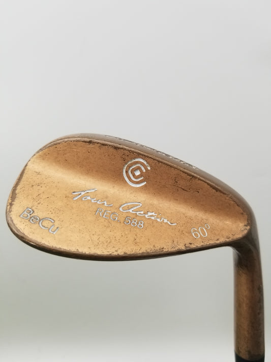 CLEVELAND 588 BECU WEDGE 60* STIFF TRUE TEMPER 35" FAIR