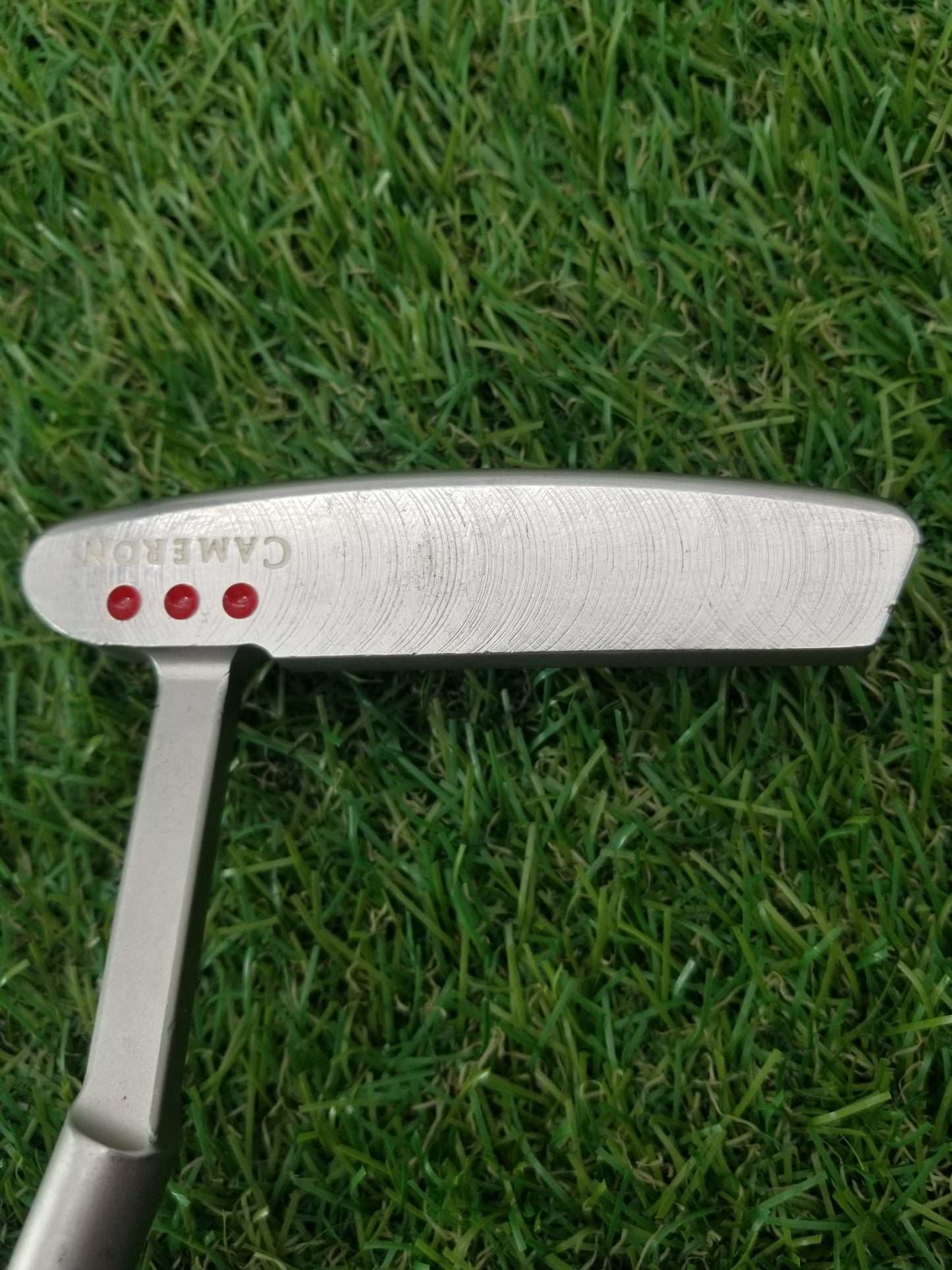 SCOTTY CAMERON PRO PLATINUM NEWPORT MID SLANT PUTTER 34.5" +HC VERYGOOD