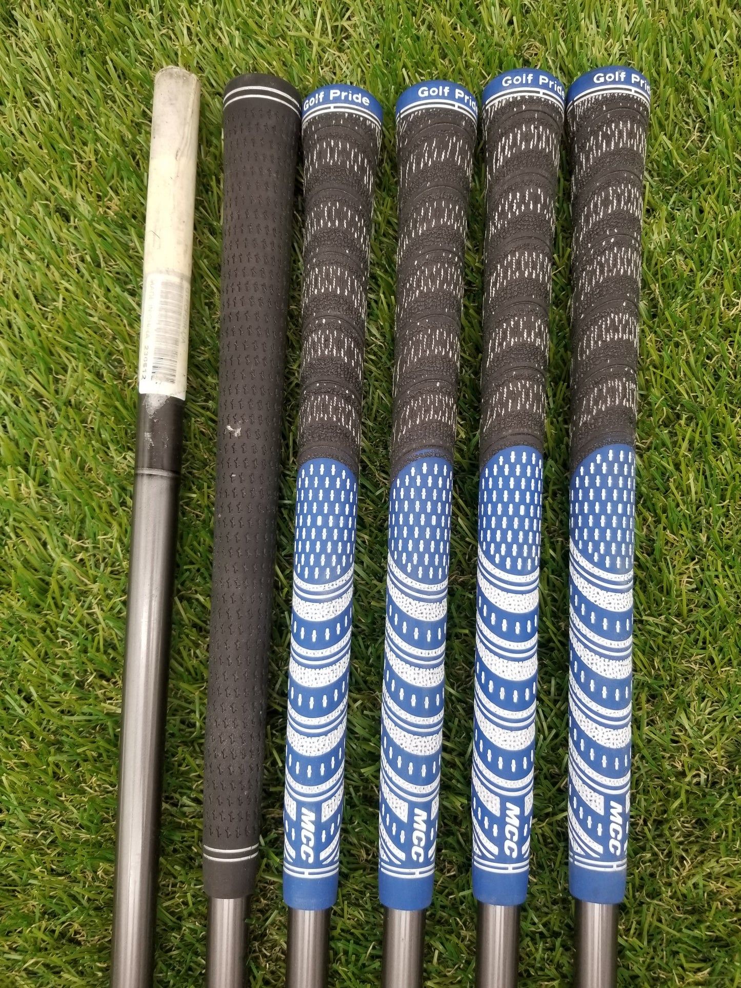 GRAPHITE DESIGN G-TECH IRON SHAFT 6PC COMBO LADIES/SENIOR FLEX .355 TIP VERYGOOD