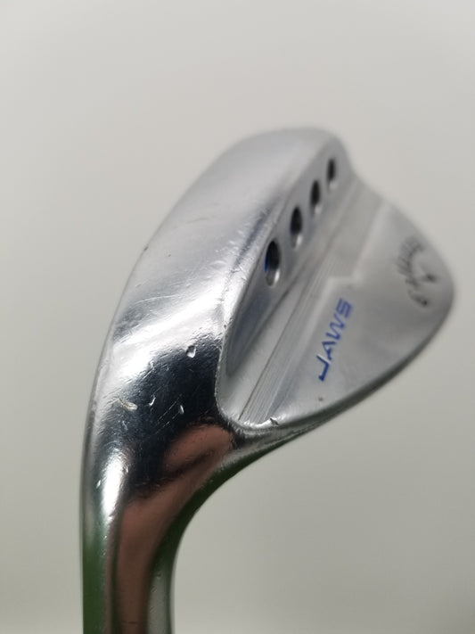 LEFTY 2019 CALLAWAY JAWS MD5 PLATINUM CHROME WEDGE 52/10 STIFF DYN.GOLD TI FAIR