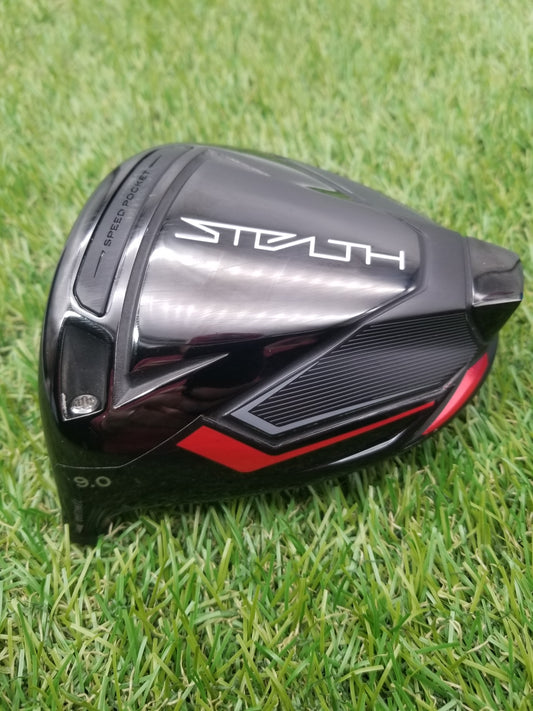 LEFTY 2022 TAYLORMADE STEALTH DRIVER 9* CLUBHEAD ONLY +HC VERYGOOD