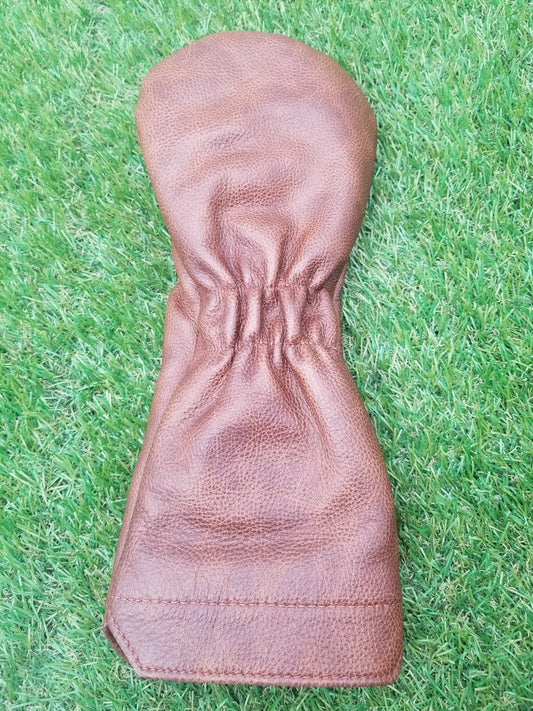 WINSTON COLLECTION HANDCRAFTED LEATHER DRIVER HEADCOVER VERYGOOD