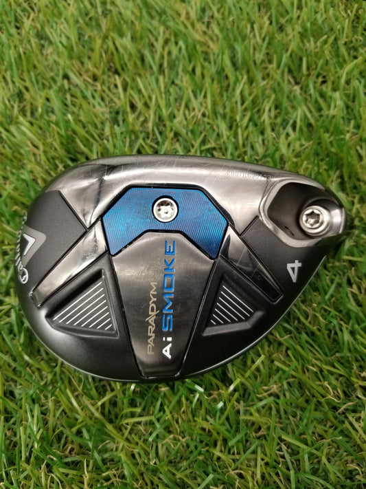 2024 CALLAWAY PARADYM AI SMOKE 4 HYBRID 21* CLUBHEAD ONLY +HC VERYGOOD