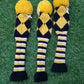 BLACK AND YELLOW DRIVER, FAIRWAY 3X HYBRID HEADCOVER SET VERYGOOD