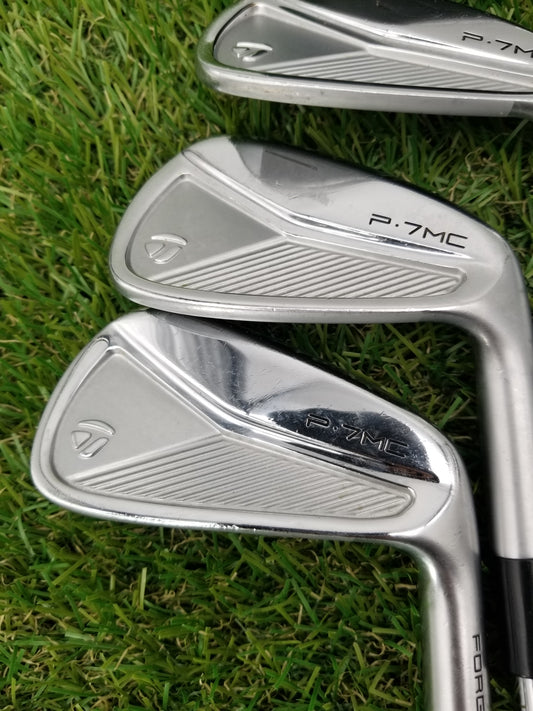 2023 TAYLORMADE P770/P7MC COMBO IRON SET 4-PW STIFF KBS $-TAPER 120 VERYGOOD