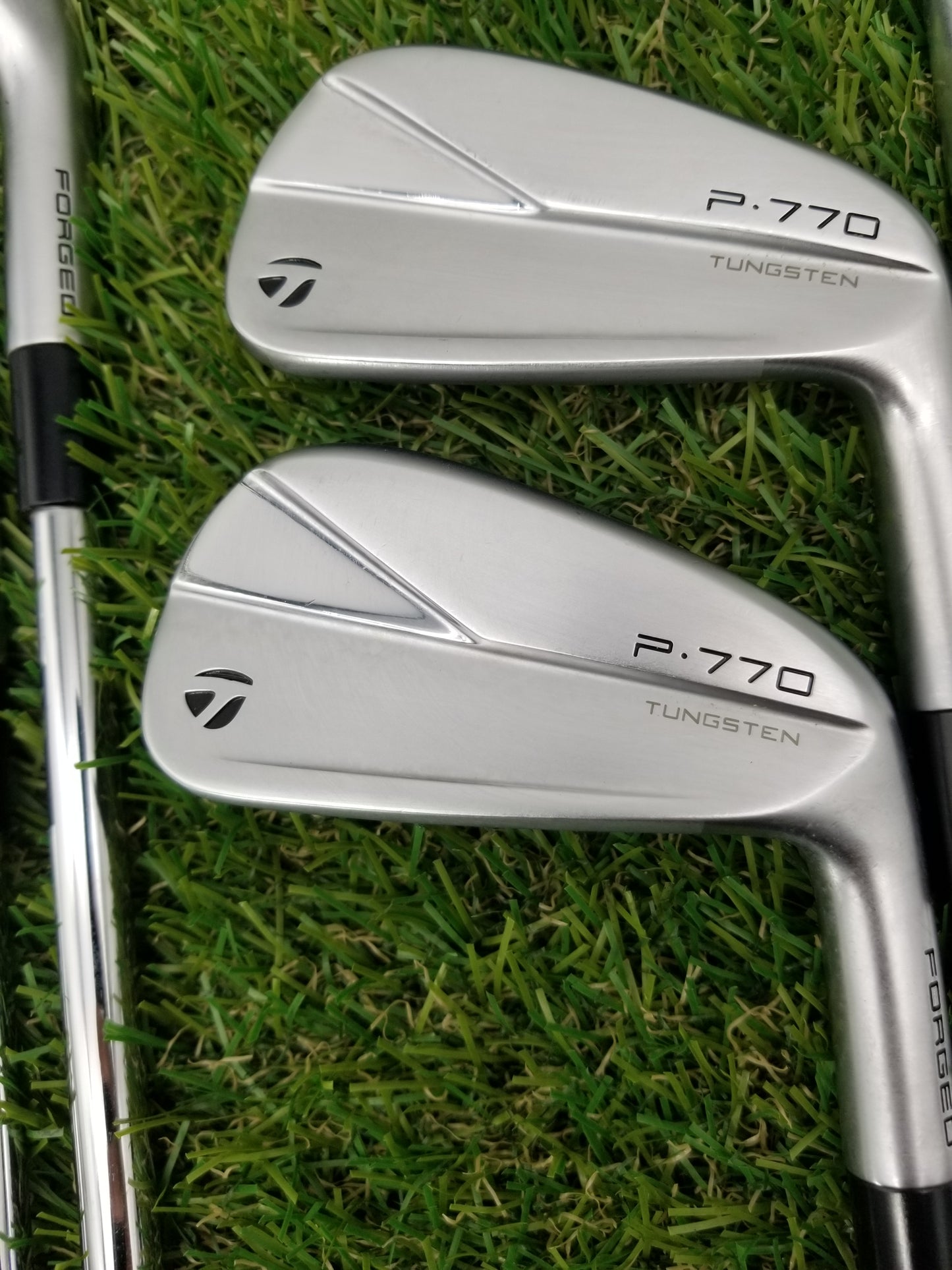 2023 TAYLORMADE P770/P7MC COMBO IRON SET 4-PW STIFF KBS $-TAPER 120 VERYGOOD