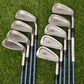 TAYLORMADE V721 IRON SET 4-PW,AW,SW REGULAR FLEX-TWIST GRAPHITE GOOD