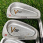 TAYLORMADE V721 IRON SET 4-PW,AW,SW REGULAR FLEX-TWIST GRAPHITE GOOD