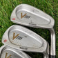 TAYLORMADE V721 IRON SET 4-PW,AW,SW REGULAR FLEX-TWIST GRAPHITE GOOD