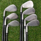 2007 TAYLORMADE R7 IRON SET 6-PW,AW,SW SENIOR TAYLORMADE REAX 55 FAIR