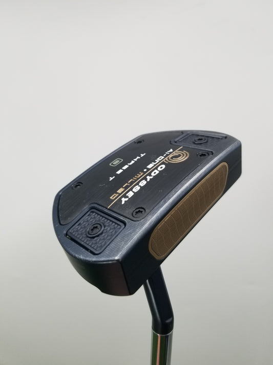 2023 ODYSSEY AI-ONE MILLED THREE T S PUTTER 34" +HC VERYGOOD