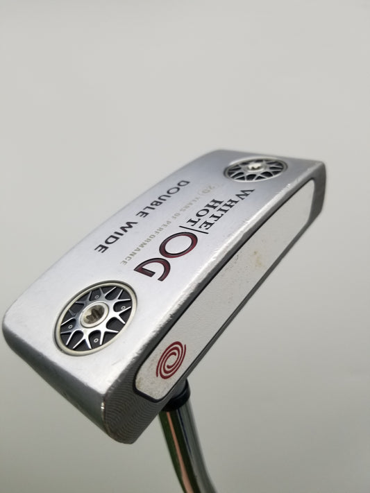 2021 ODYSSEY WHITE HOT OG DOUBLE WIDE STROKE LAB PUTTER 34" GOOD