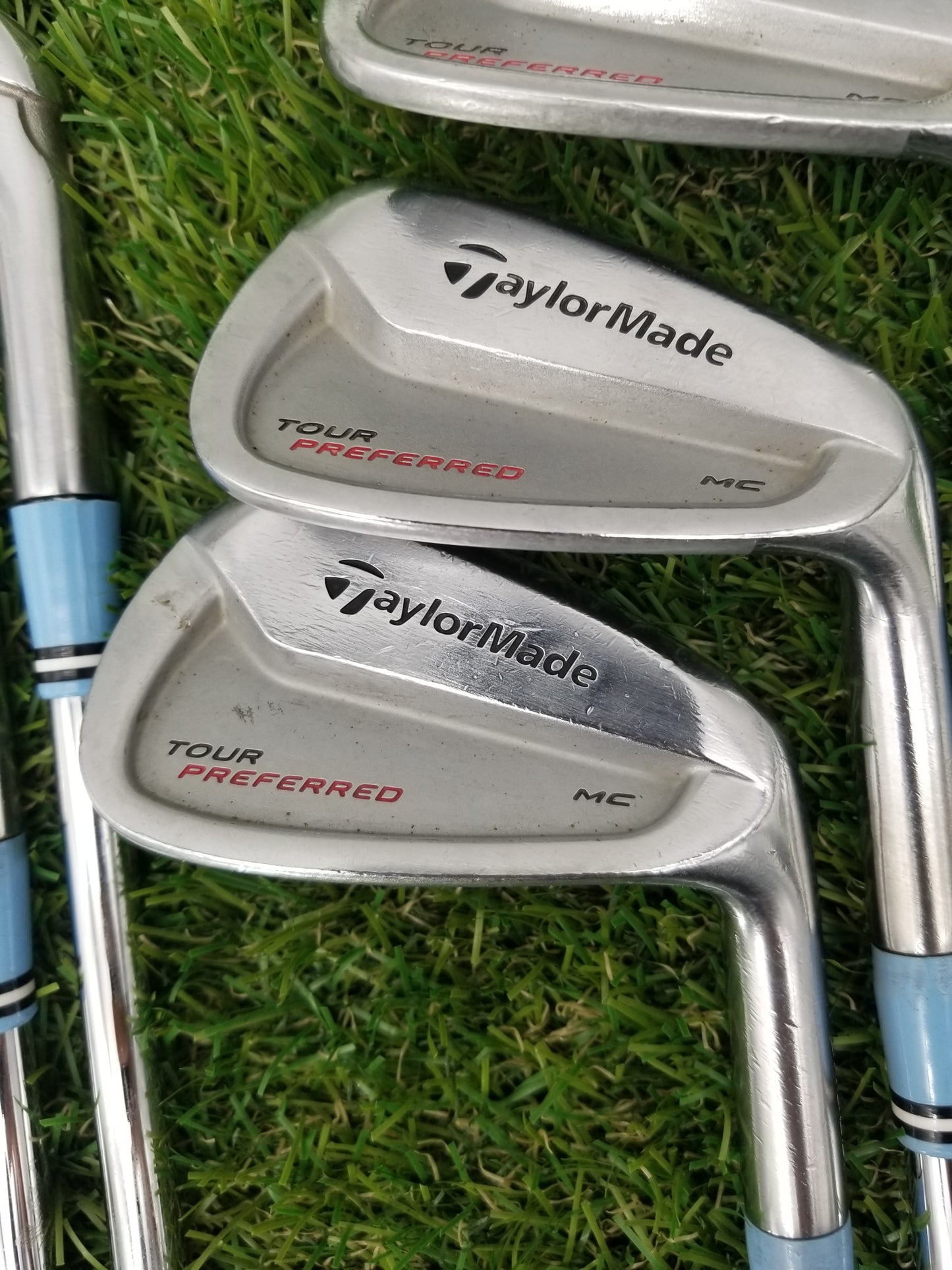 2014 TAYLORMADE TP MC IRON SET 3-PW EXTRA STIFF KBS 130 FAIR