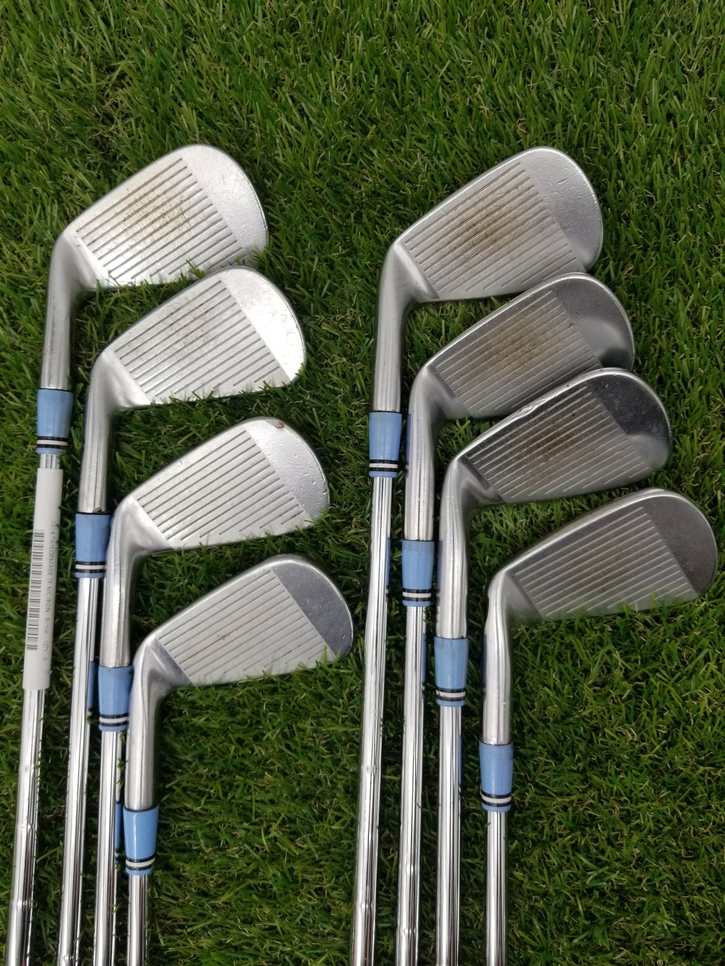 2014 TAYLORMADE TP MC IRON SET 3-PW EXTRA STIFF KBS 130 FAIR