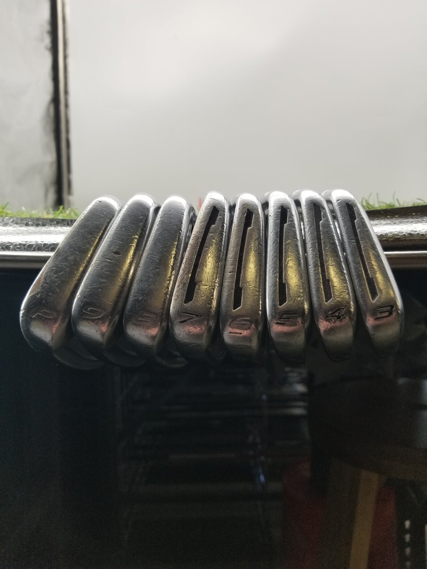 2014 TAYLORMADE TP MC IRON SET 3-PW EXTRA STIFF KBS 130 FAIR