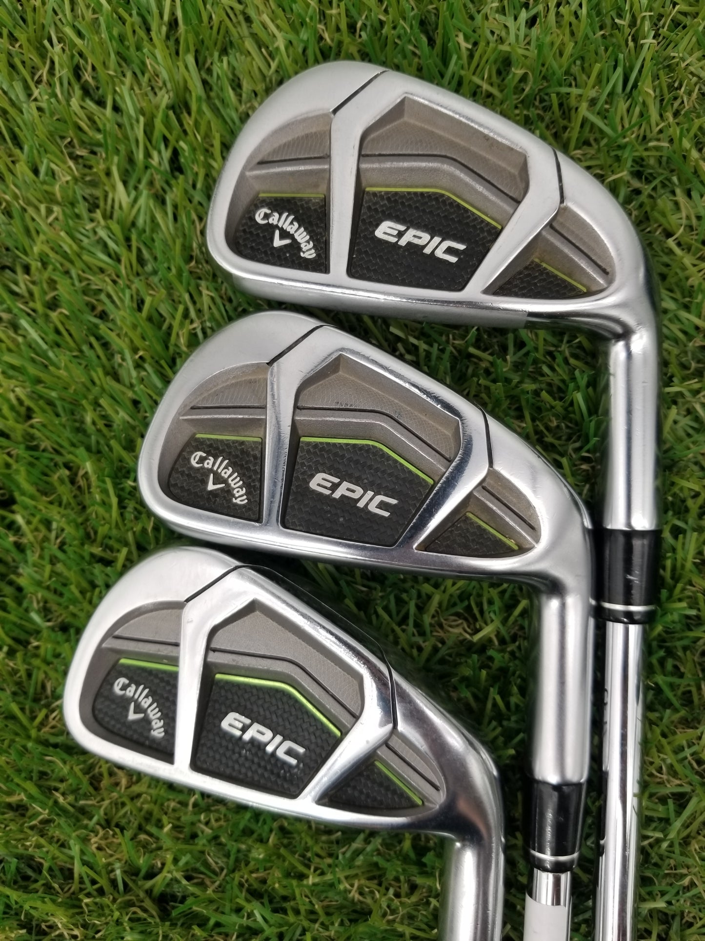 2017 CALLAWAY EPIC IRON SET 5-PW STIFF PROJECT X LOADING ZONE 95 FAIR