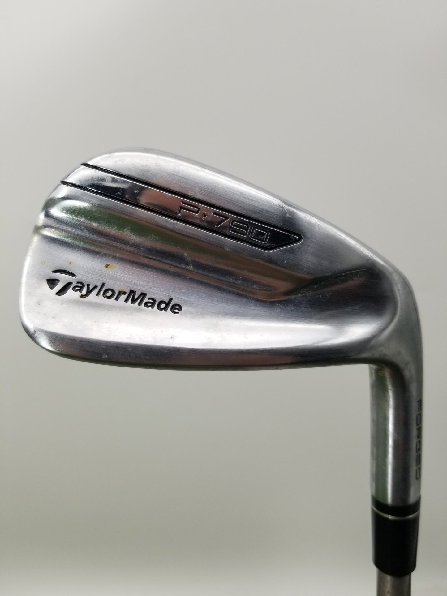 2018 TAYLORMADE P790 CHROME 8 IRON REGULAR STEELFIBER FC 90 CW 36.5" GOOD