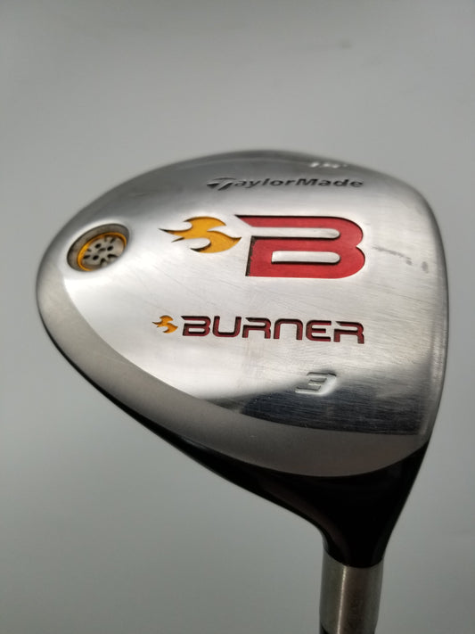 2008 TAYLORMADE BURNER 3 WOOD 15* SENIOR TM REAX SUPERFAST 49 GOOD