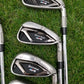 2018 TAYLORMADE M4 IRON SET 4-PW REGULAR KBS MAX 95 GOOD