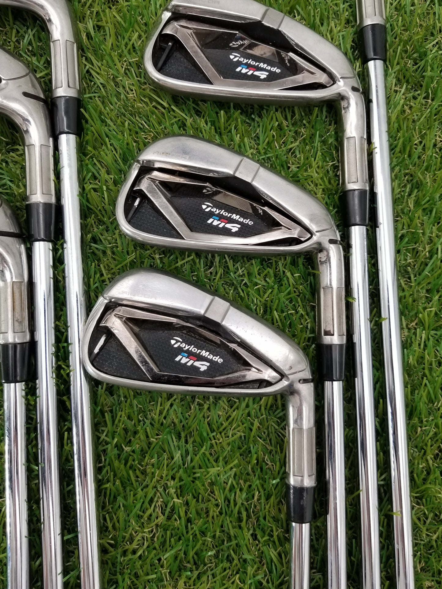 2018 TAYLORMADE M4 IRON SET 4-PW REGULAR KBS MAX 95 GOOD