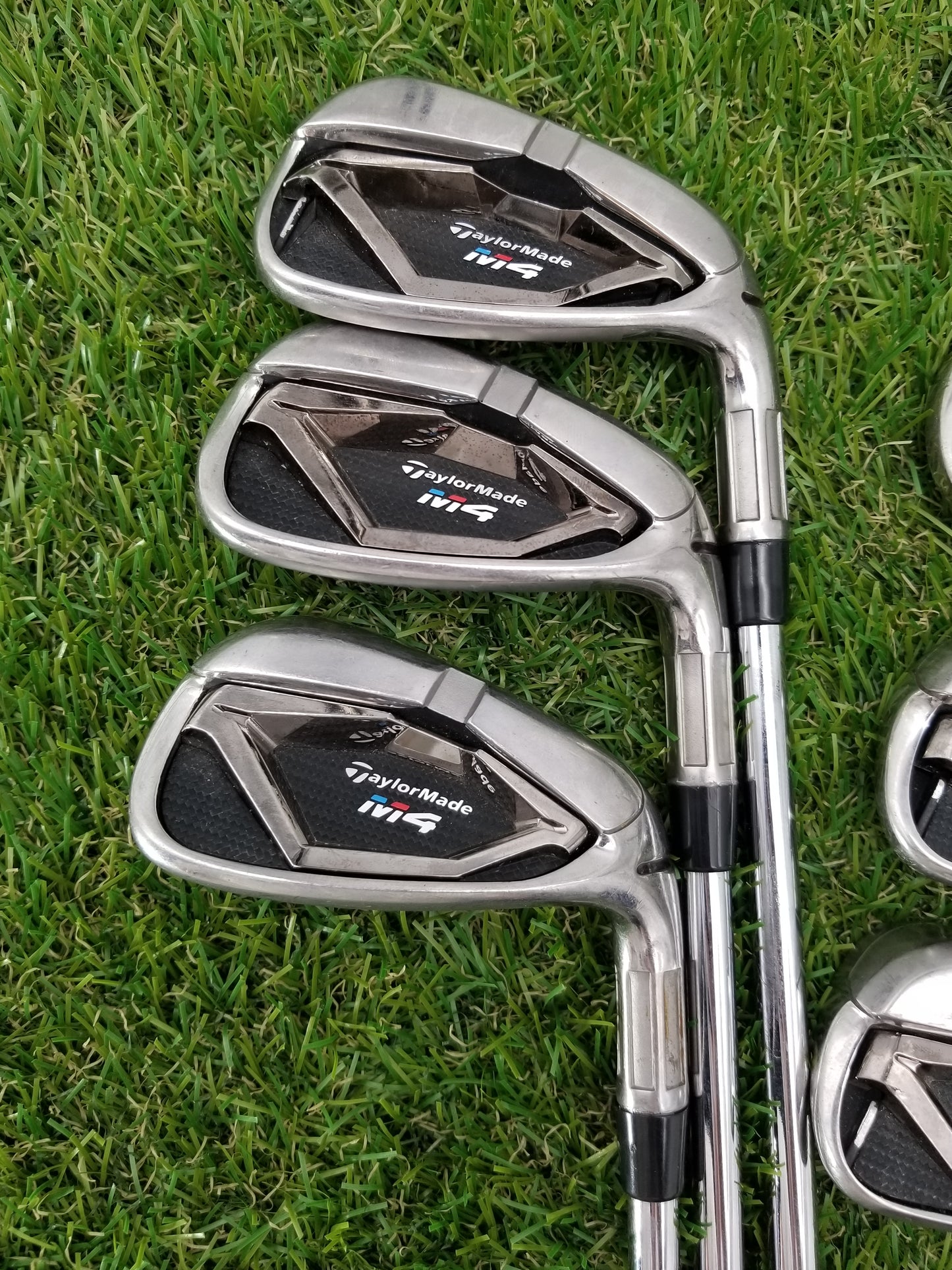 2018 TAYLORMADE M4 IRON SET 4-PW REGULAR KBS MAX 95 GOOD