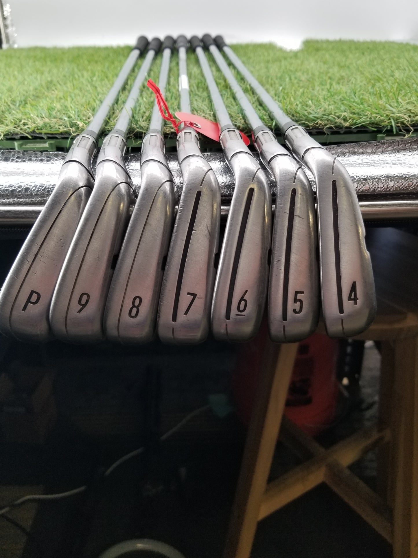 2018 TAYLORMADE M4 IRON SET 4-PW REGULAR KBS MAX 95 GOOD