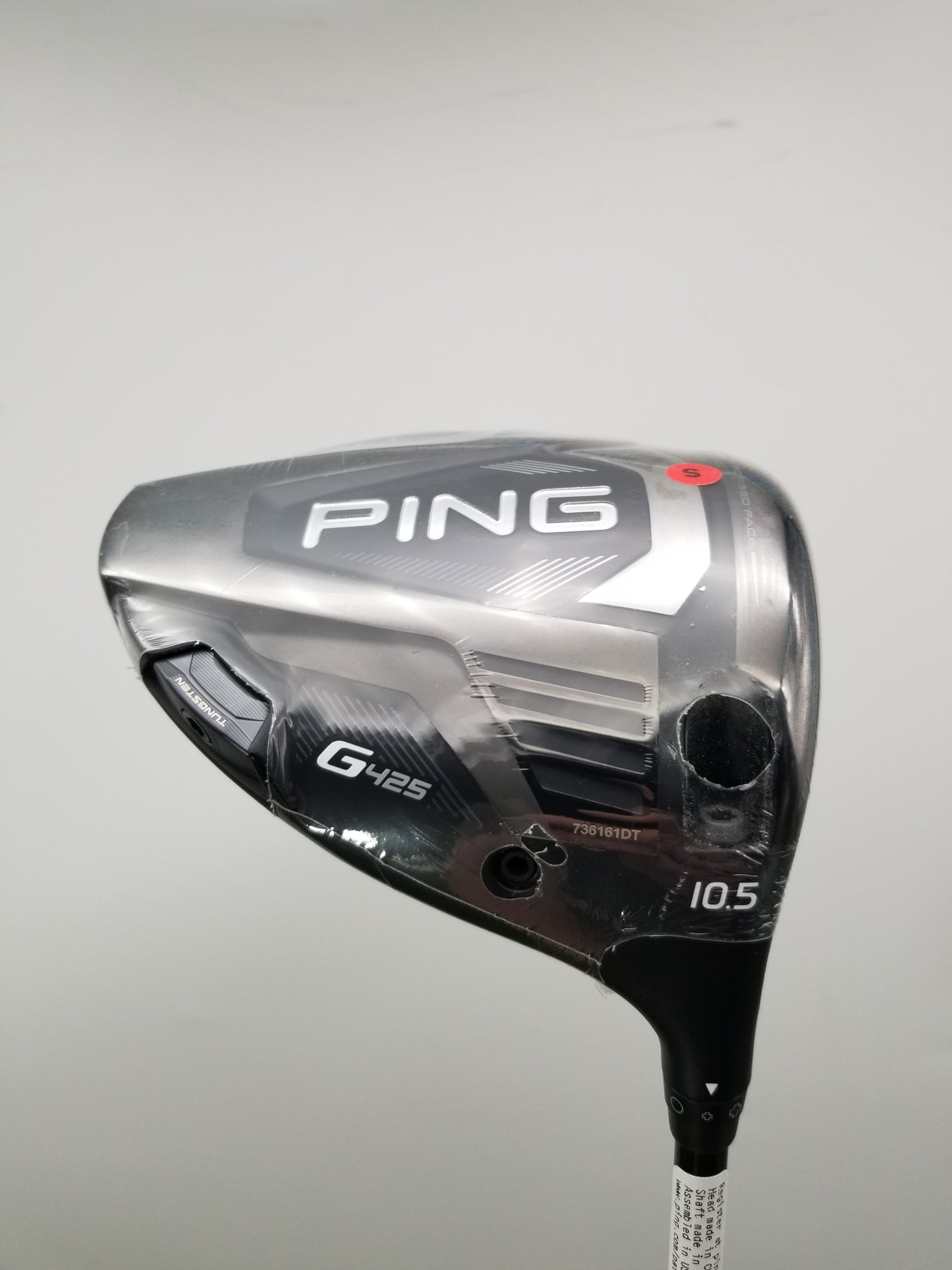 NEW 2021 PING G425 SFT DRIVER 10.5* STIFF TENSEI AV RAW ORANGE 65 +HC BRANDNEW