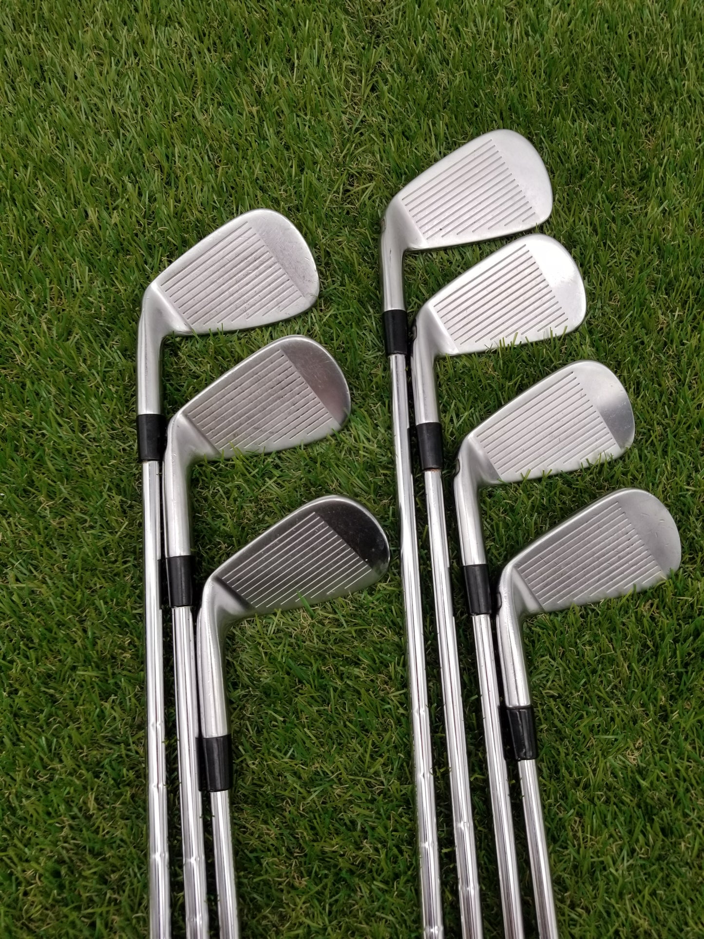 2014 TAYLORMADE TP CB IRON SET 4-PW STIFF KBS TOUR GOOD