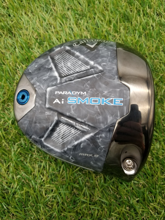 NEW 2024 CALLAWAY PARADYM AI SMOKE MAX D DRIVER 10.5* CLUBHEAD ONLY BRANDNEW