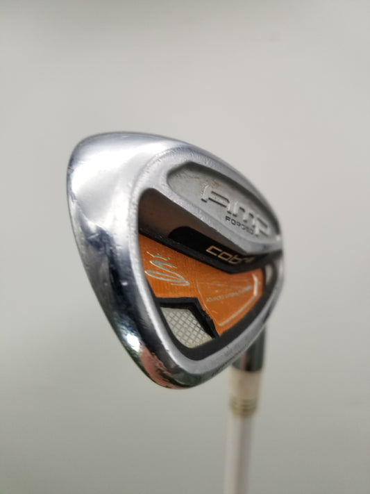 2011 COBRA AMP FORGED 9 IRON XSTIFF KBS TOUR CUSTOM SERIES WHITE 36" GOOD