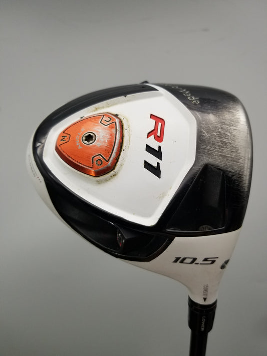 2011 TAYLORMADE R11 DRIVER 10.5* REGULAR FUJIKURA BLUR 60 +HC FAIR