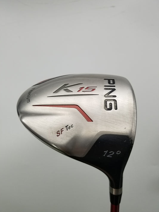 2015 PING K15 SFT DRIVER 12* SOFT REGULAR PING TFC 149 GOOD