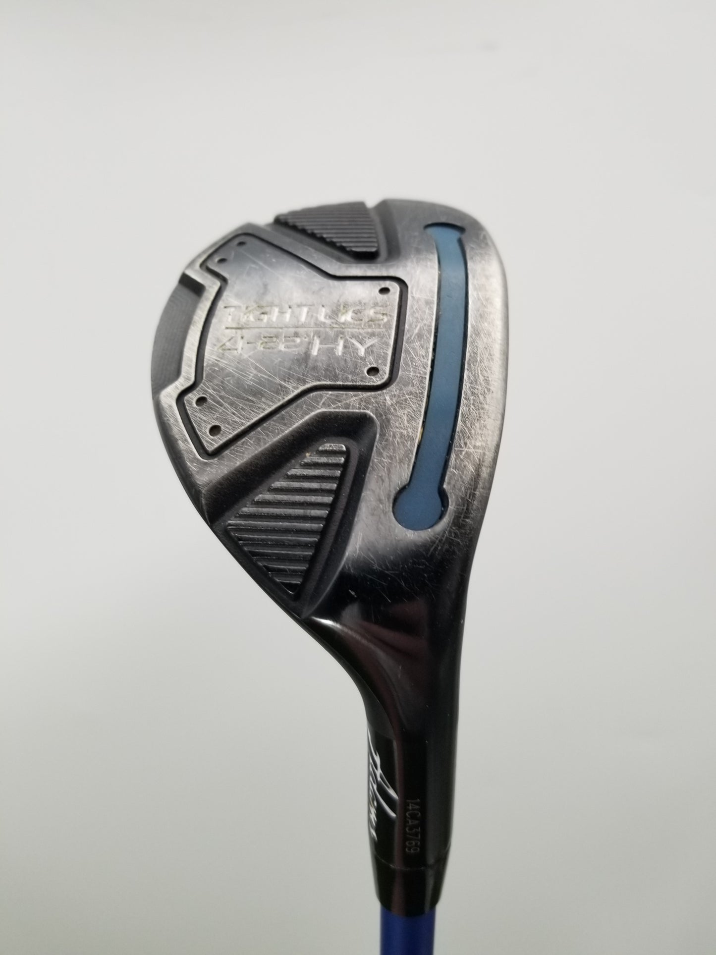 2014 ADAMS TIGHT LIES 4 HYBRID 22* LITE FLEX MITSUBISHI KUROKAGE BLACK 60 GOOD