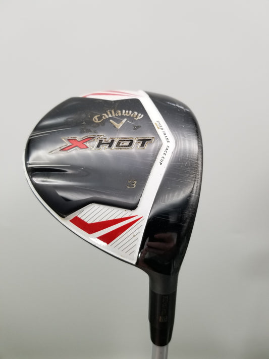 2013 CALLAWAY X HOT 3 WOOD REGULAR PROJECTX PXV WHITE GOOD