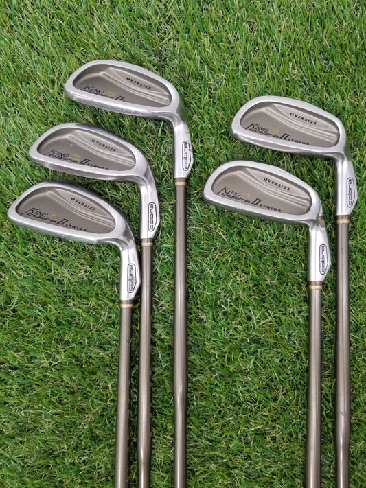 1997 COBRA KING COBRA II SENIOR IRON SET 6-PW SENIOR INTEGRATED IQ SYSTEM FAIR