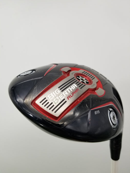 2014 CALLAWAY BIG BERTHA ALPHA 815 DRIVER 10.5* REGULAR FAIR