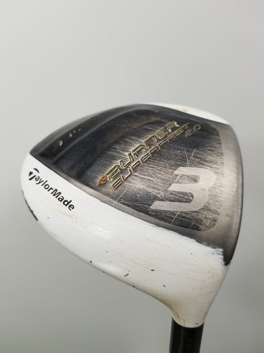 2012 TAYLORMADE BURNER SUPERFAST 2.0 3 WOOD 15* REGULAR REAX 4.8 FAIR