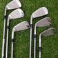 2009 CLEVELAND HIBORE BLOOM XLI IRON SET 5-9,SW LADIES GRAPHITE DESIGN YSQT FAIR